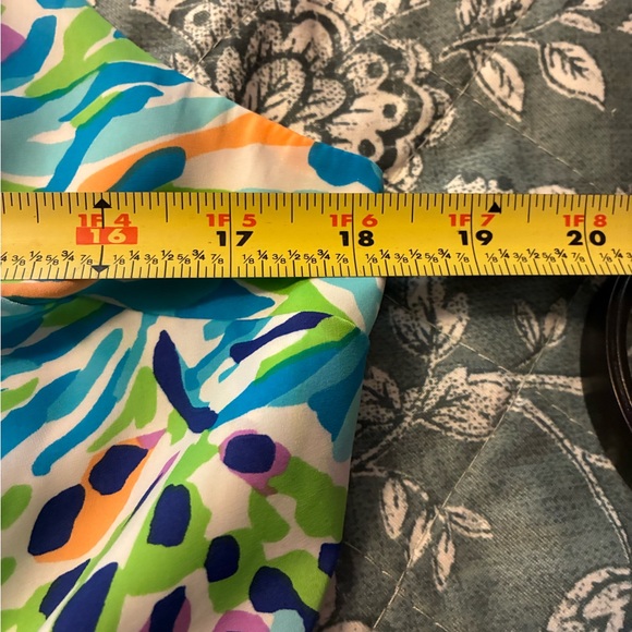 EUC Lilly Pultizer Adjustable Spaghetti Strap Fully Lined Maxi - Picture 4 of 7